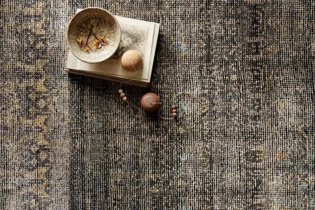 Amara AMM-03 Charcoal/Lagoon Rug - Rug & Home