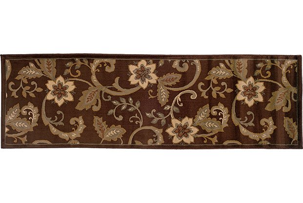 Amelia 2260B Brown/ Ivory Rug - Rug & Home