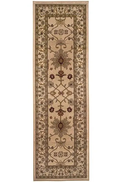 Amelia 568J Ivory/ Green Rug - Rug & Home