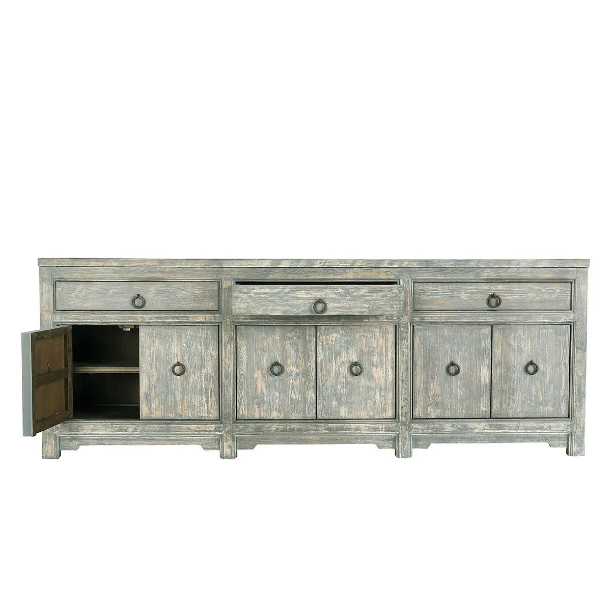 Amherst 3Dwr 6Dr Sideboard Antique Blue - Rug & Home