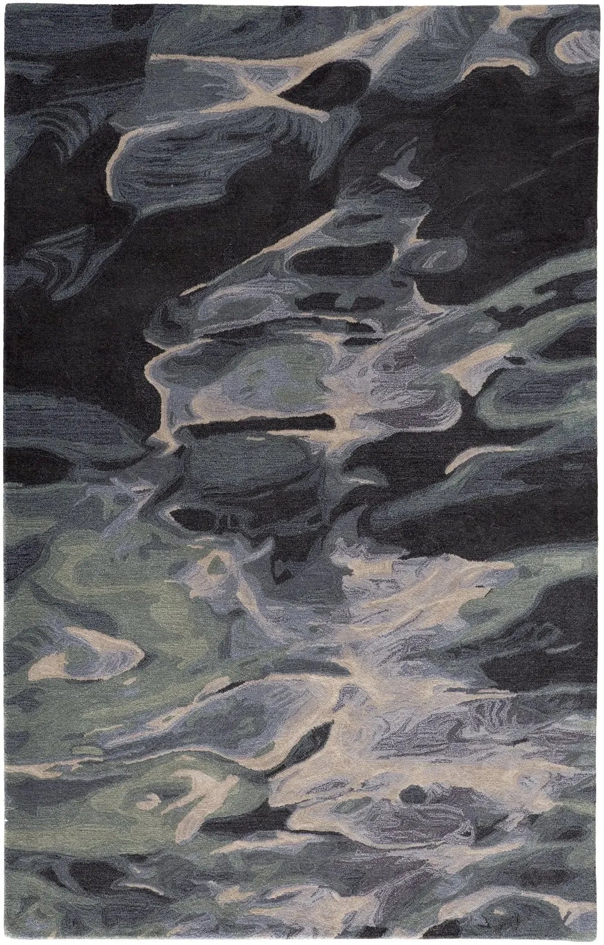 Amira 8635F Green/Blue Rug