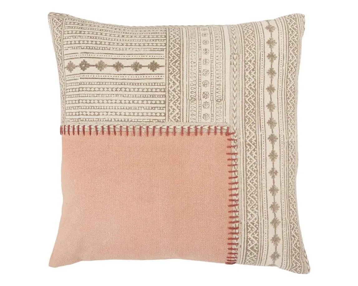 Amulet AMU02 Light Pink/Cream Pillow