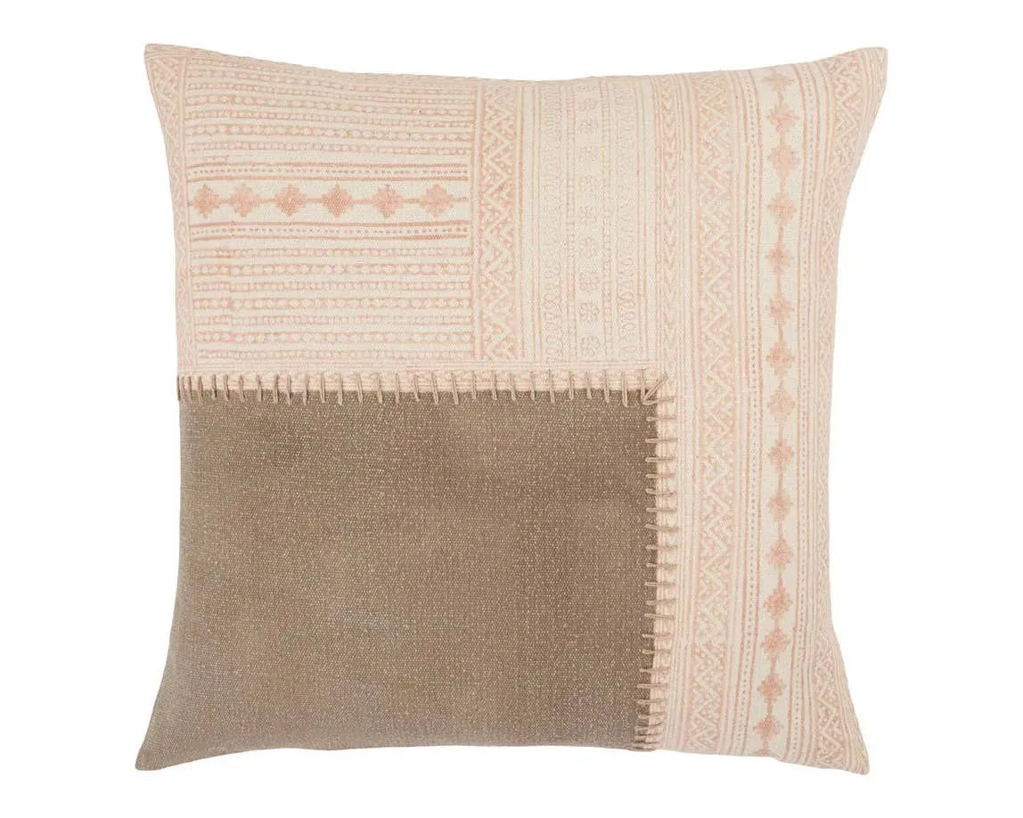 Amulet AMU04 Light Pink/Grey Pillow