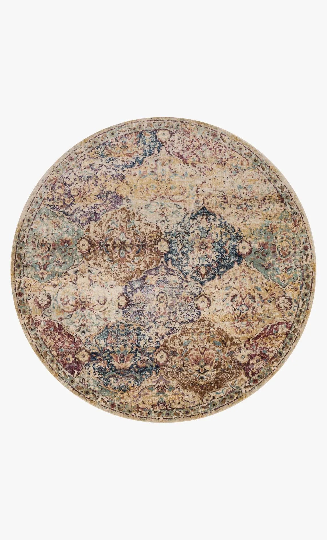 Anastasia AF 12 Ivory / Multi Rug - Rug & Home