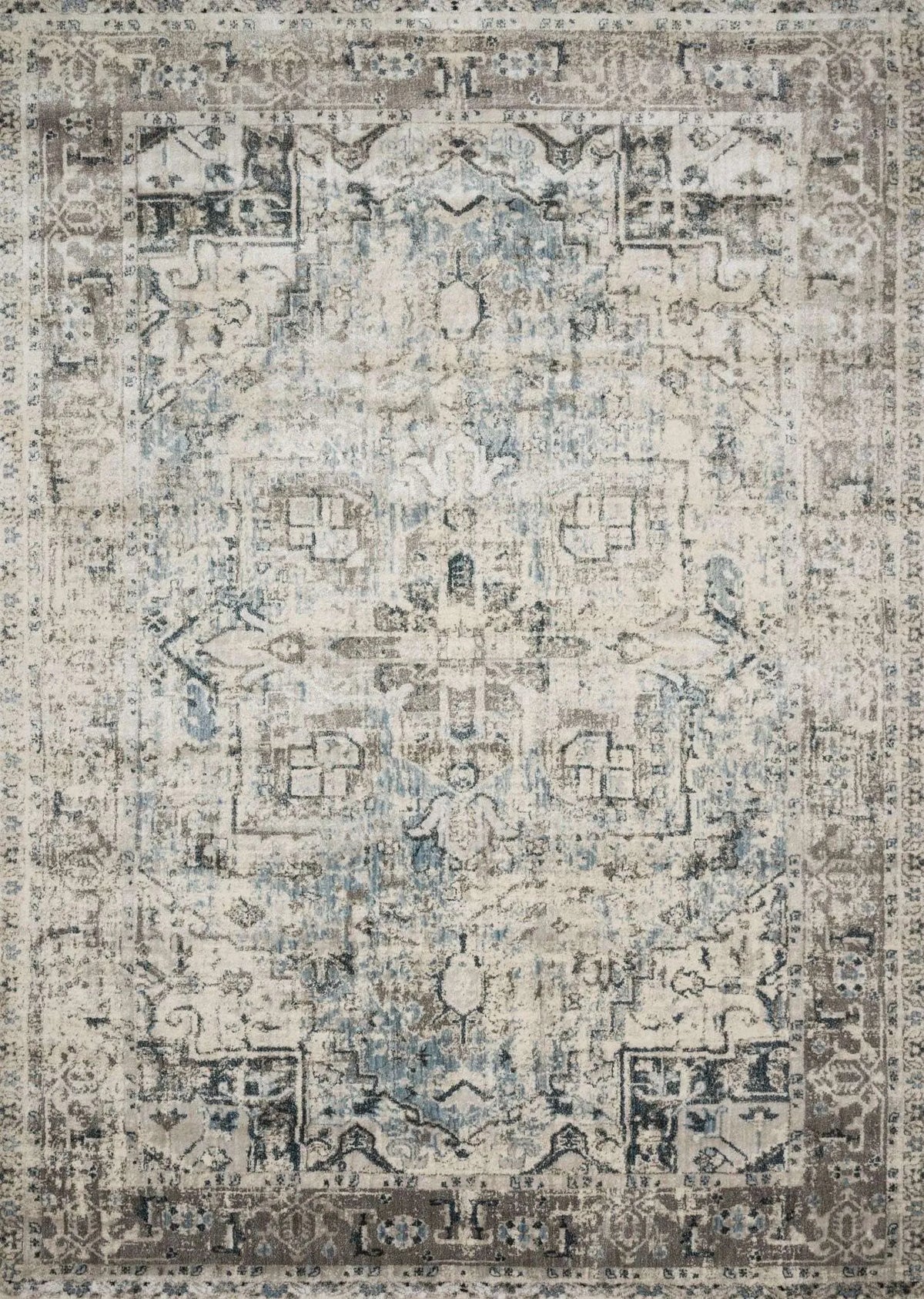 Anastasia AF 20 Blue / Slate Rug - Rug & Home