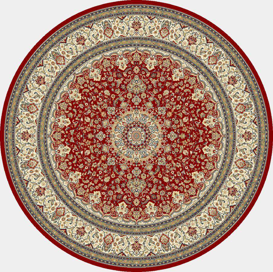 Ancient Garden 57119 1414 Red/Ivory Rug - Rug & Home