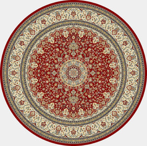 Ancient Garden 57119 1414 Red/Ivory Rug - Rug & Home