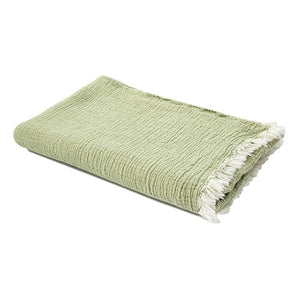 Andhome 80299OLG Olive/Green Throw Blanket - Rug & Home