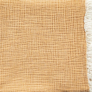 Andhome 80300MST Mustard Throw Blanket - Rug & Home