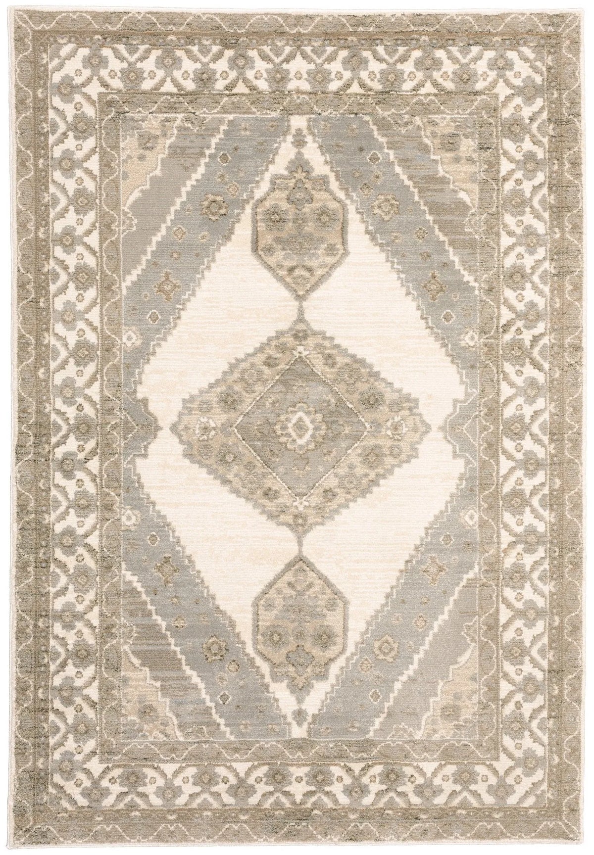 Andorra 298C Beige/Ivory Rug - Rug & Home