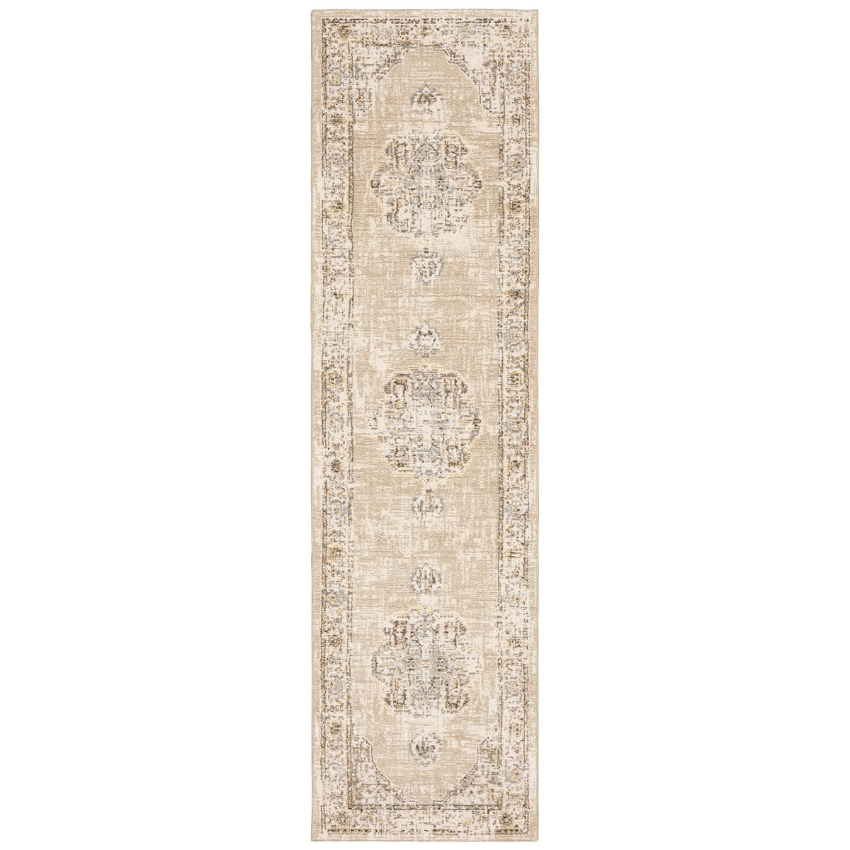 Andorra 303D Beige/Ivory Rug - Rug & Home