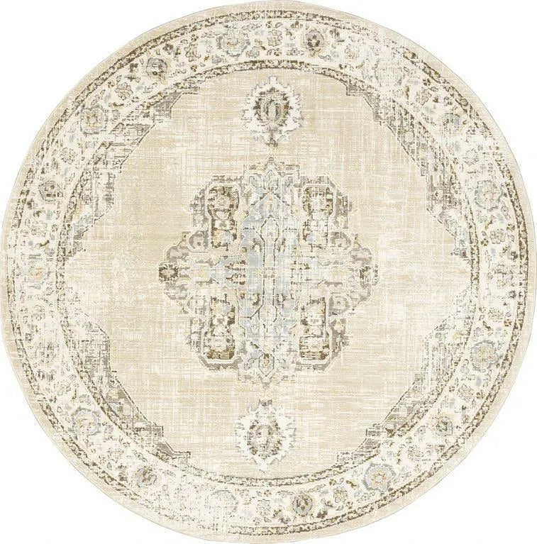 Andorra 303D Beige/Ivory Rug - Rug & Home