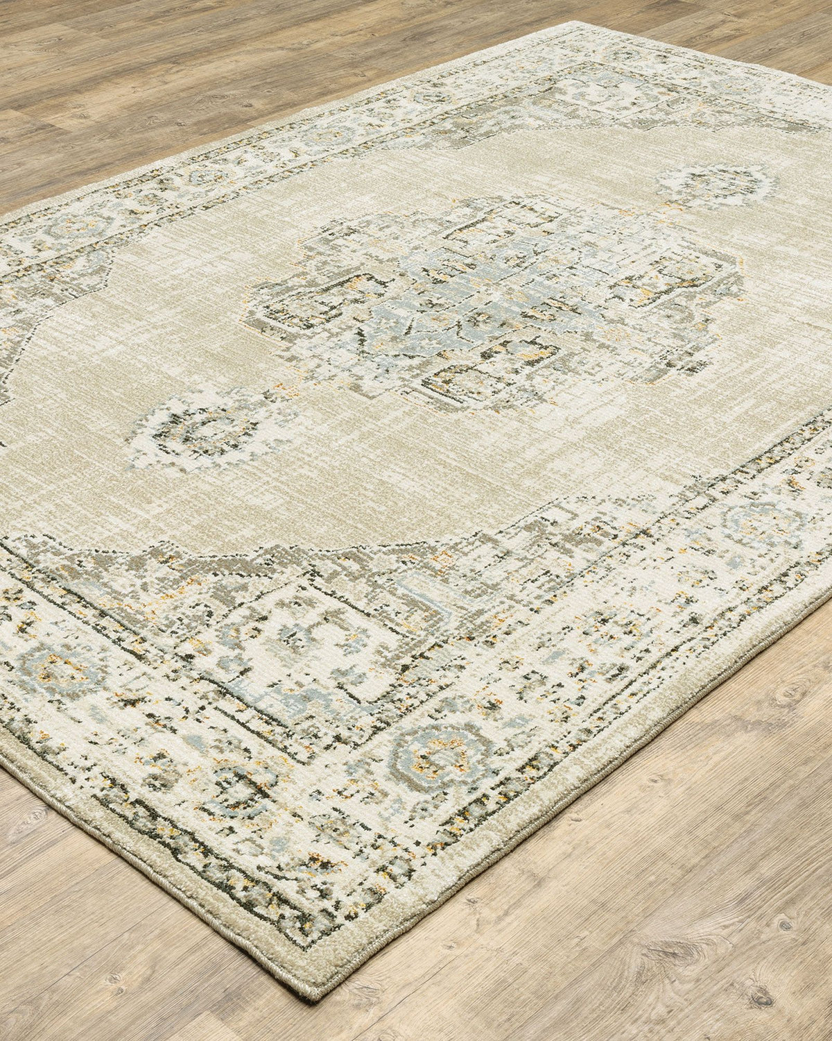 Andorra 303D Beige/Ivory Rug - Rug & Home