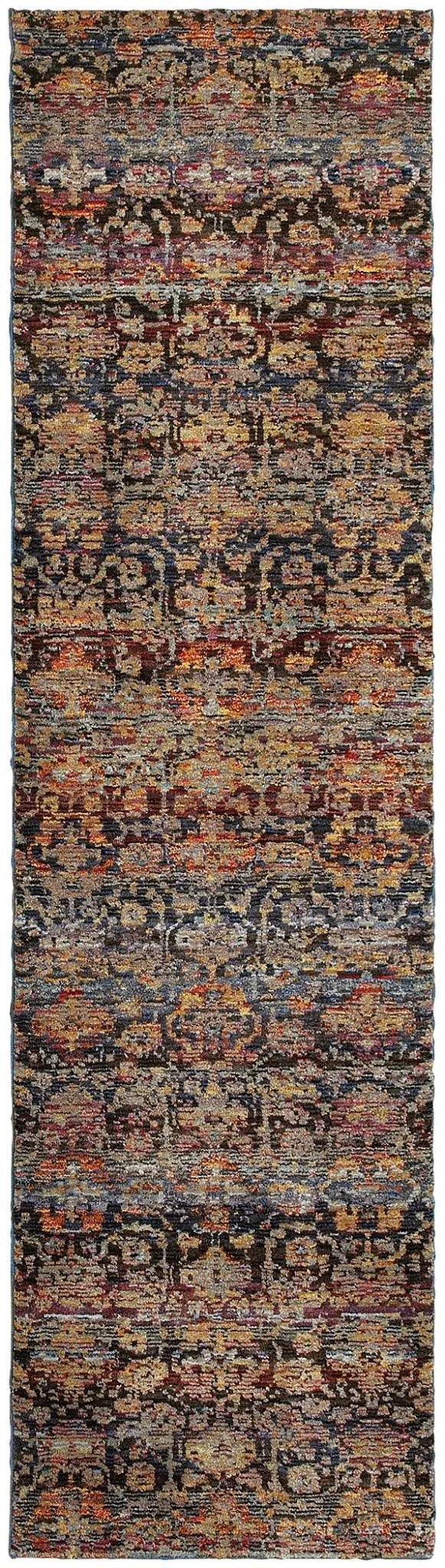 Andorra 6836C Multi/ Blue Rug - Rug & Home