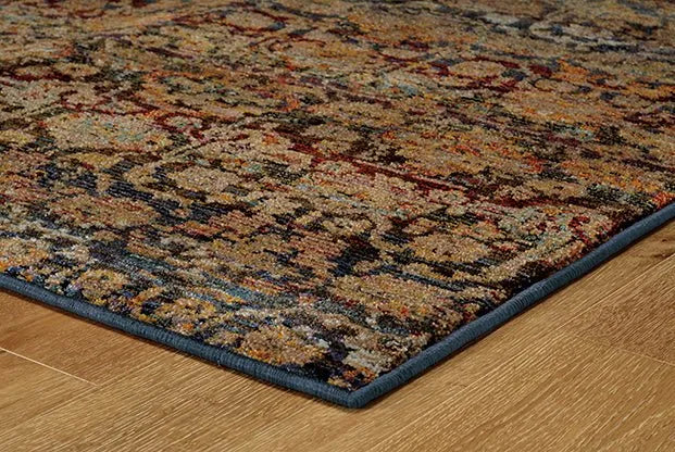 Andorra 6836C Multi/ Blue Rug - Rug & Home