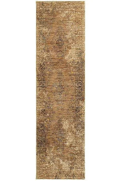 Andorra 6845D Gold/ Brown Rug - Rug & Home