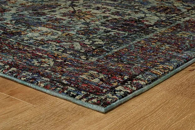 Andorra 6846B Blue/ Purple Rug - Rug & Home