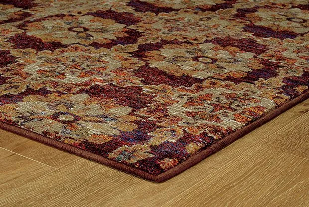 Andorra 6883A Red/ Gold Rug - Rug & Home