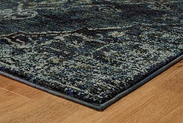 Andorra 7135F Blue/ Blue Rug - Rug & Home