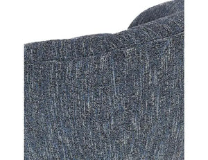 Andrea Swivel Accent Chair Blue - Rug & Home