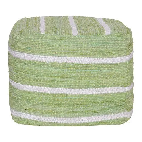 Andros 34122GHT Green/White Pouf