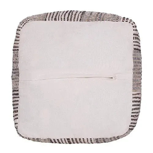 Andros 34124CRB Cream/Black Pouf