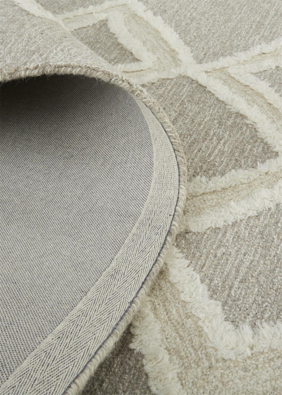 Anica 8009F Taupe/Ivory Rug - Rug & Home