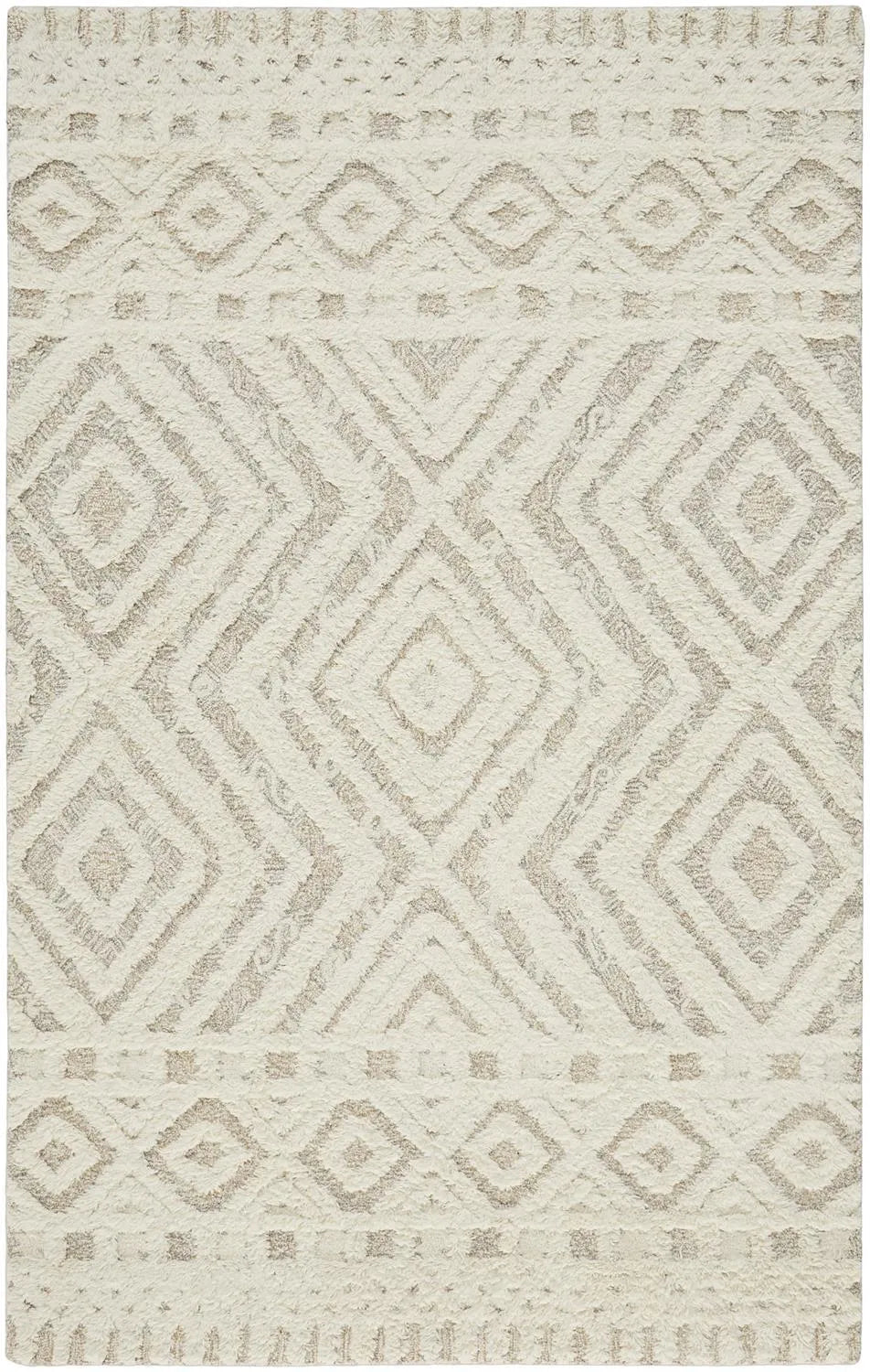 Anica 8010F Ivory/Tan Rug - Rug & Home