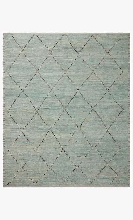 Anissa ANI-02 Sky/Charcoal Rug - Rug & Home