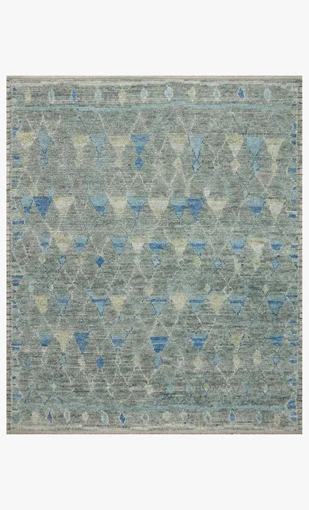 Anissa ANI-03 Blue/Sage Rug - Rug & Home