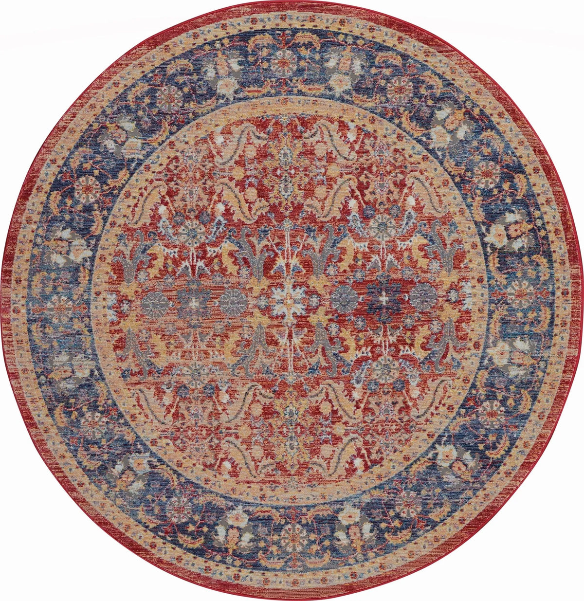 Ankara Global ANR02 Red Rug - Rug & Home