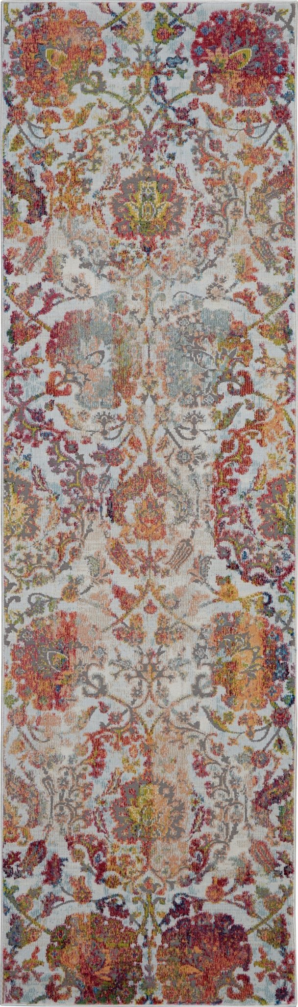 Ankara Global ANR06 Ivory/Orange Rug - Rug & Home