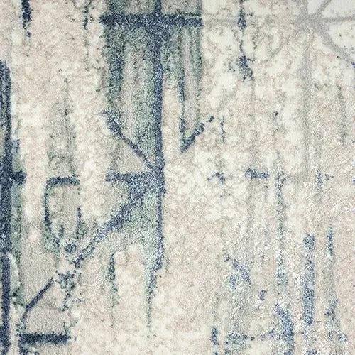 Antalya 82052BLE Blue/Beige Rug