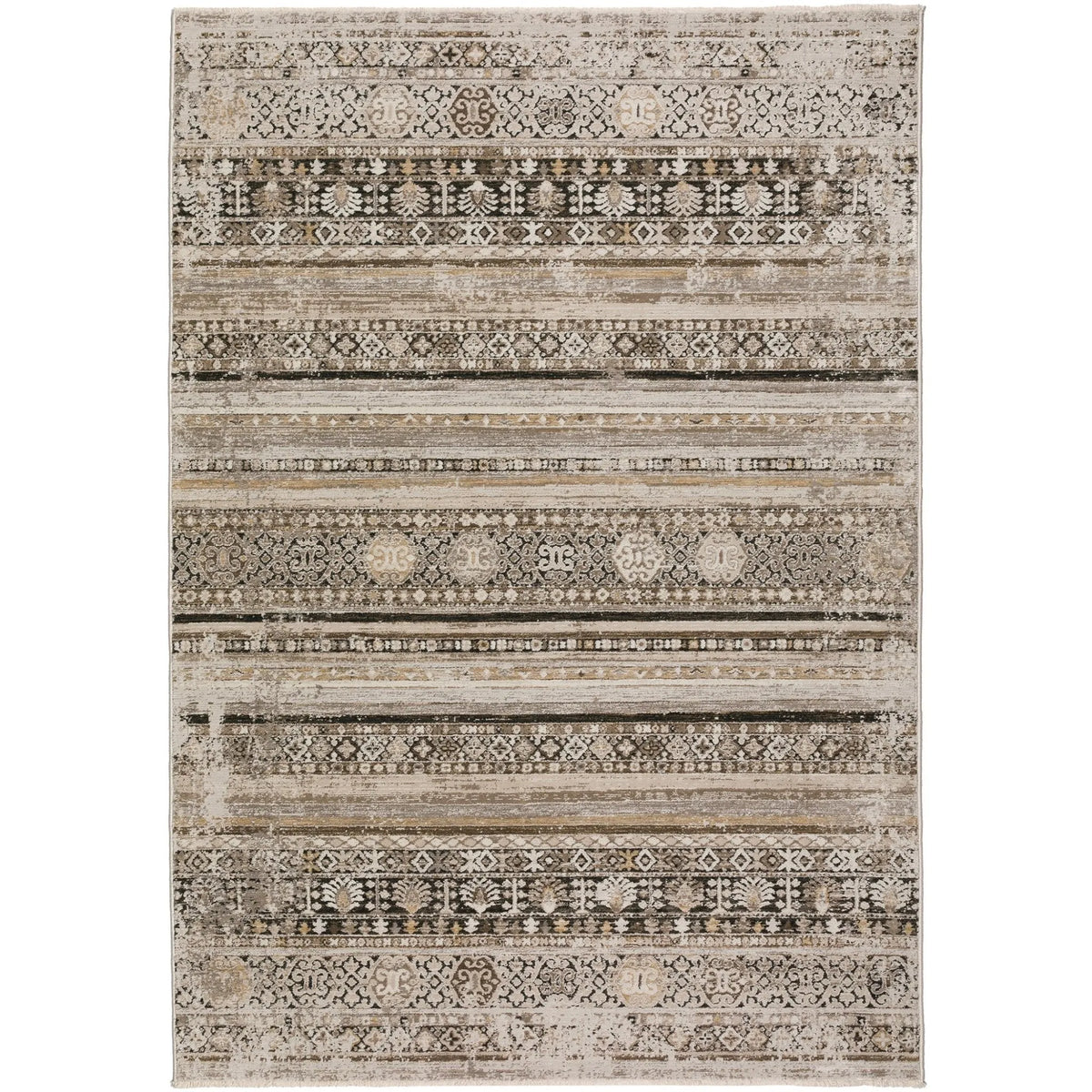 Antalya AY1 Taupe Rug - Rug & Home