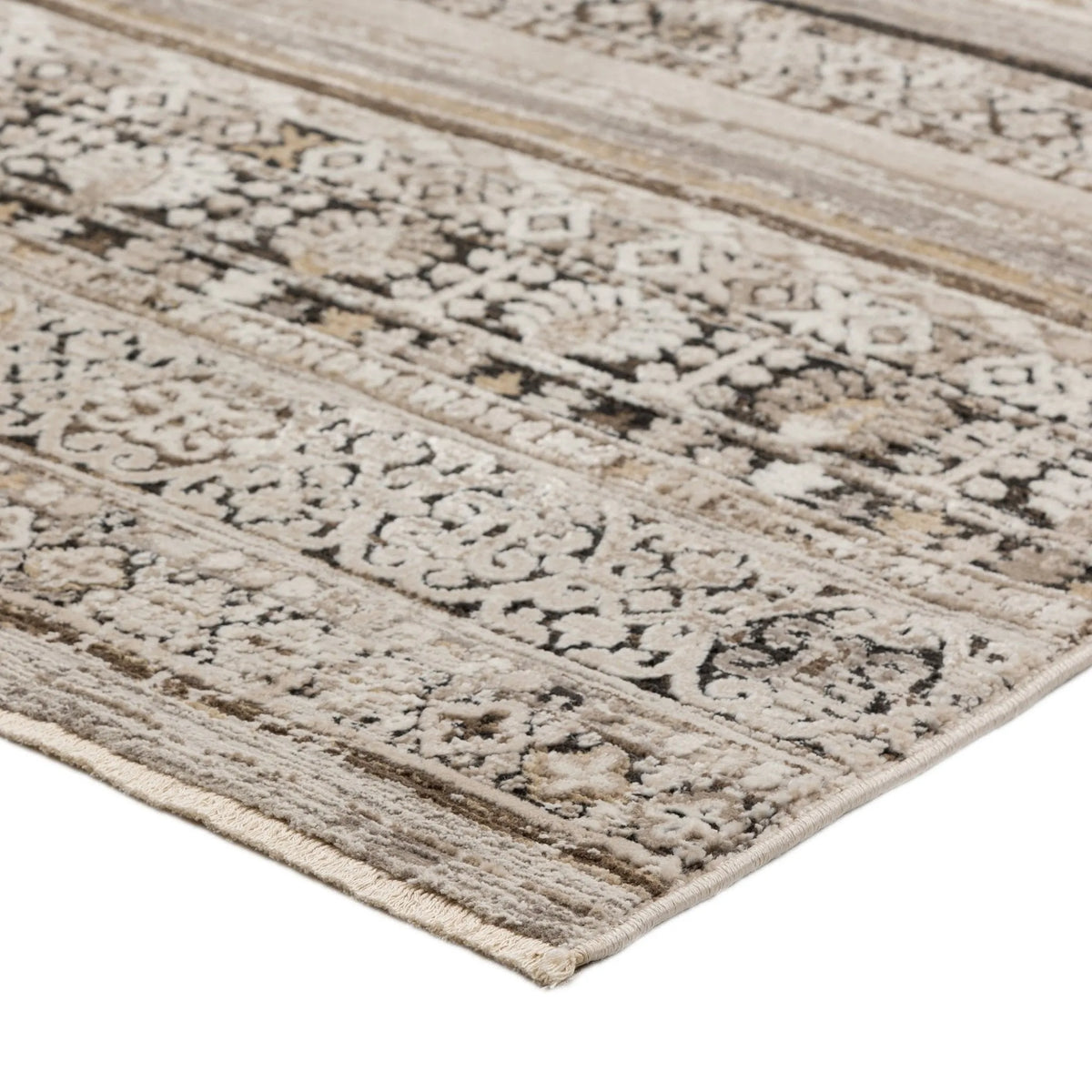 Antalya AY1 Taupe Rug - Rug & Home