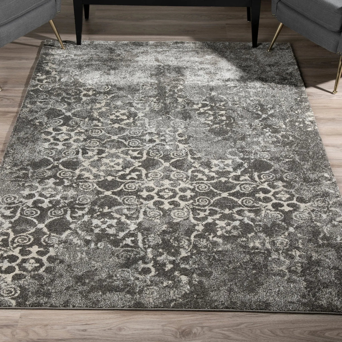 Antigua AN6 Grey Rug - Rug & Home