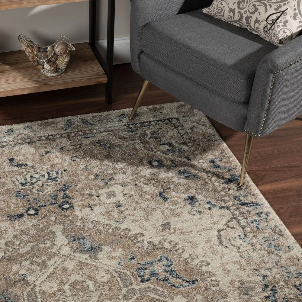 Antigua AN7 Linen Rug - Rug & Home