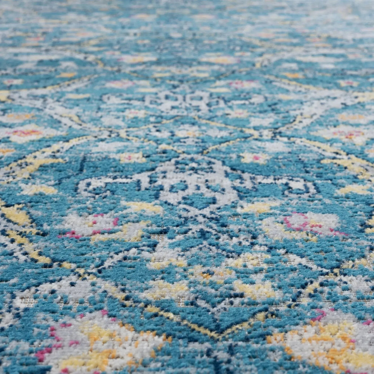 Antiquity LR81455 Blue Yellow Rug
