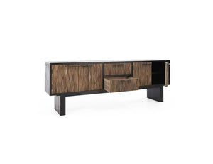 Anton 2Dwr 4Dr Console Table Dark - Rug & Home