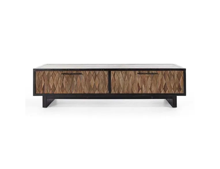 Anton 2Dwr Coffee Table Dark - Rug & Home