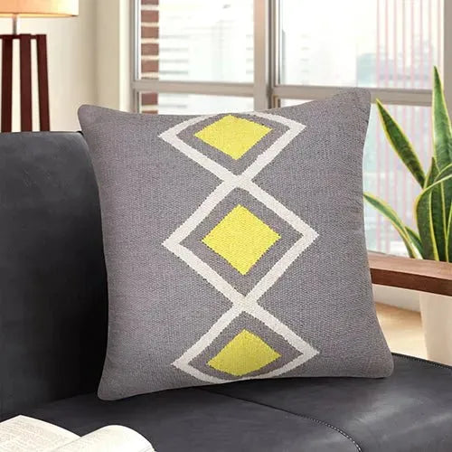 Apollo 07897GRY Grey Pillow