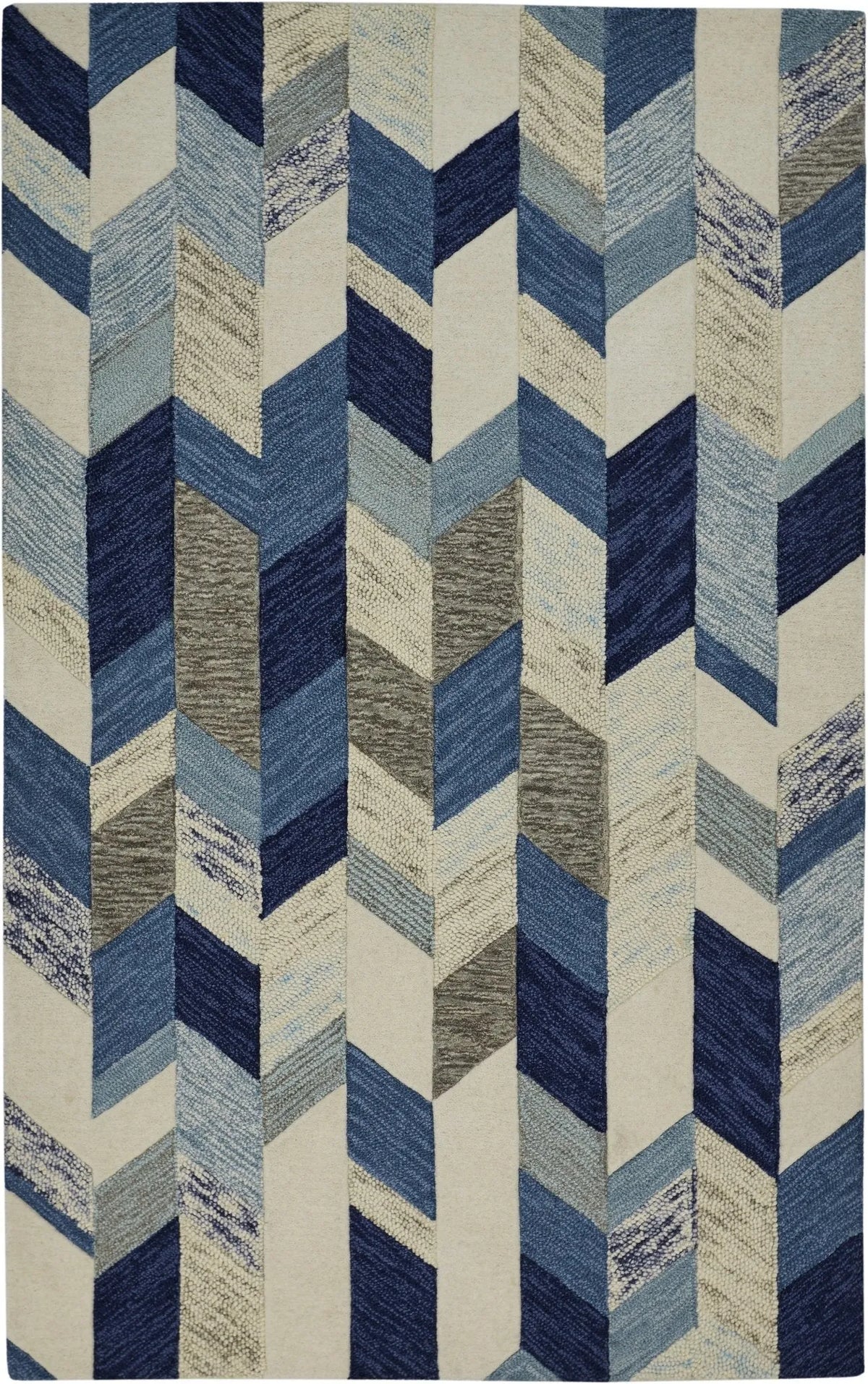 Arazad 8446F Ivory/Blue Rug - Rug & Home