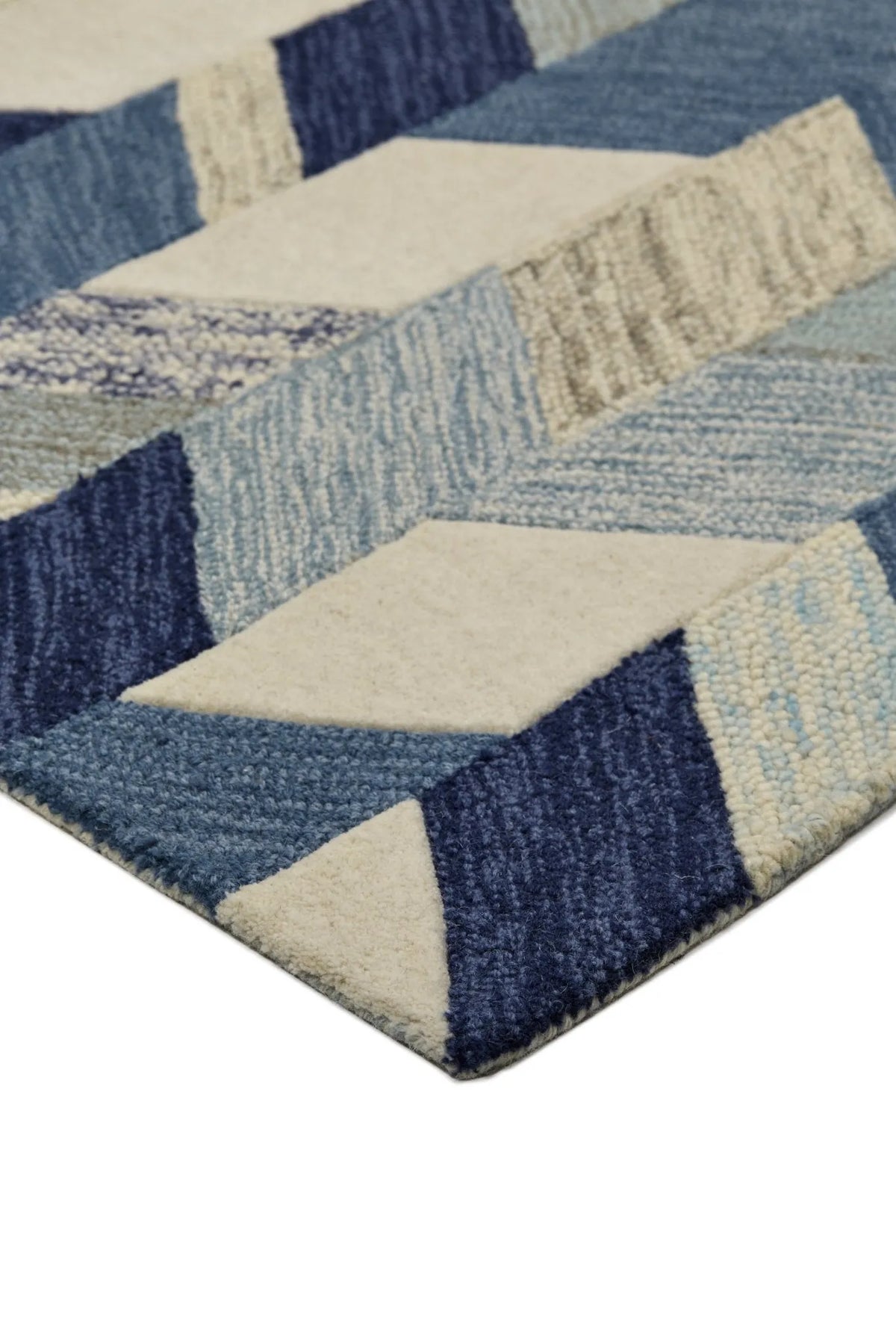 Arazad 8446F Ivory/Blue Rug - Rug & Home