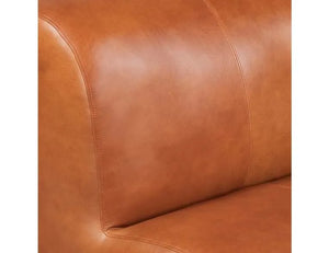 Arcadia Accent Chair Tan Leather - Rug & Home