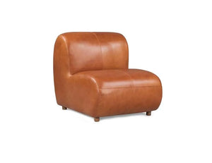 Arcadia Accent Chair Tan Leather - Rug & Home