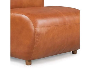 Arcadia Accent Chair Tan Leather - Rug & Home