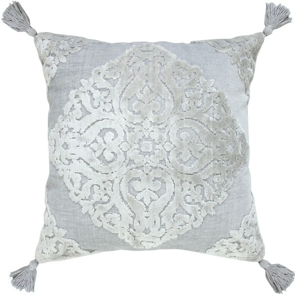 Arcane 07809DGY Dark Grey Pillow - Rug & Home