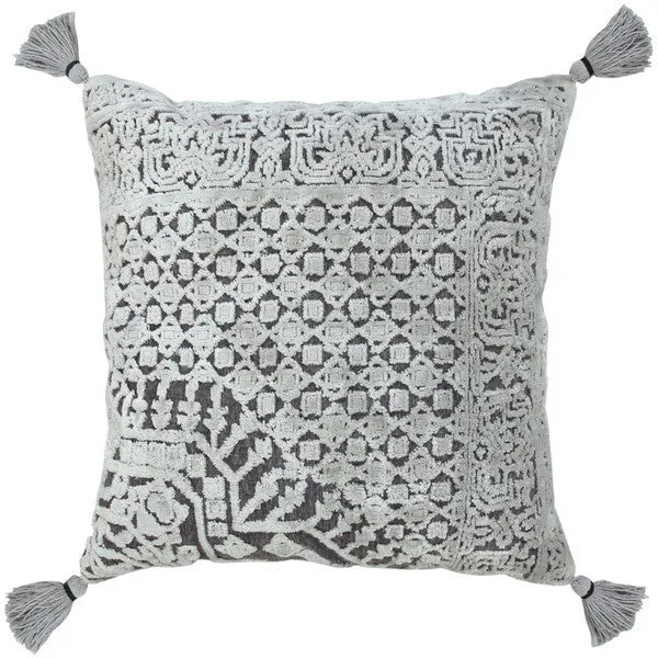 Arcane 07810DGY Dark Grey Pillow - Rug & Home