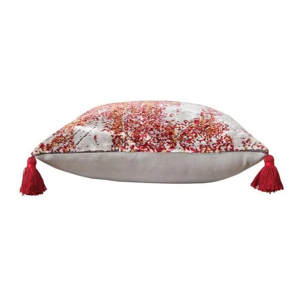 Arcane 07812RGY Red/Grey Pillow