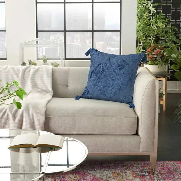 Arcane 07817BLU Blue Pillow